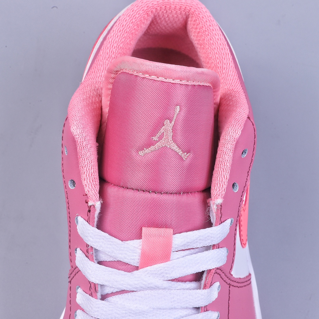 200 Nike Air Jordan 1 Mid 粉白 低帮系列 553560-616