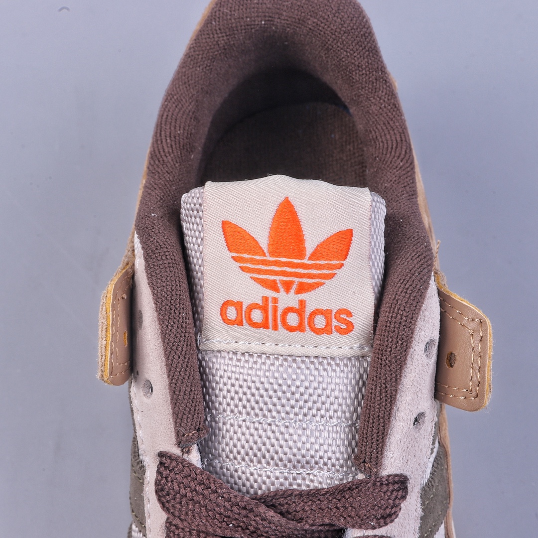 Adidas Forum 84 Low Brown Low Top Versatile Trendy Casual Sports Sneakers GW4334