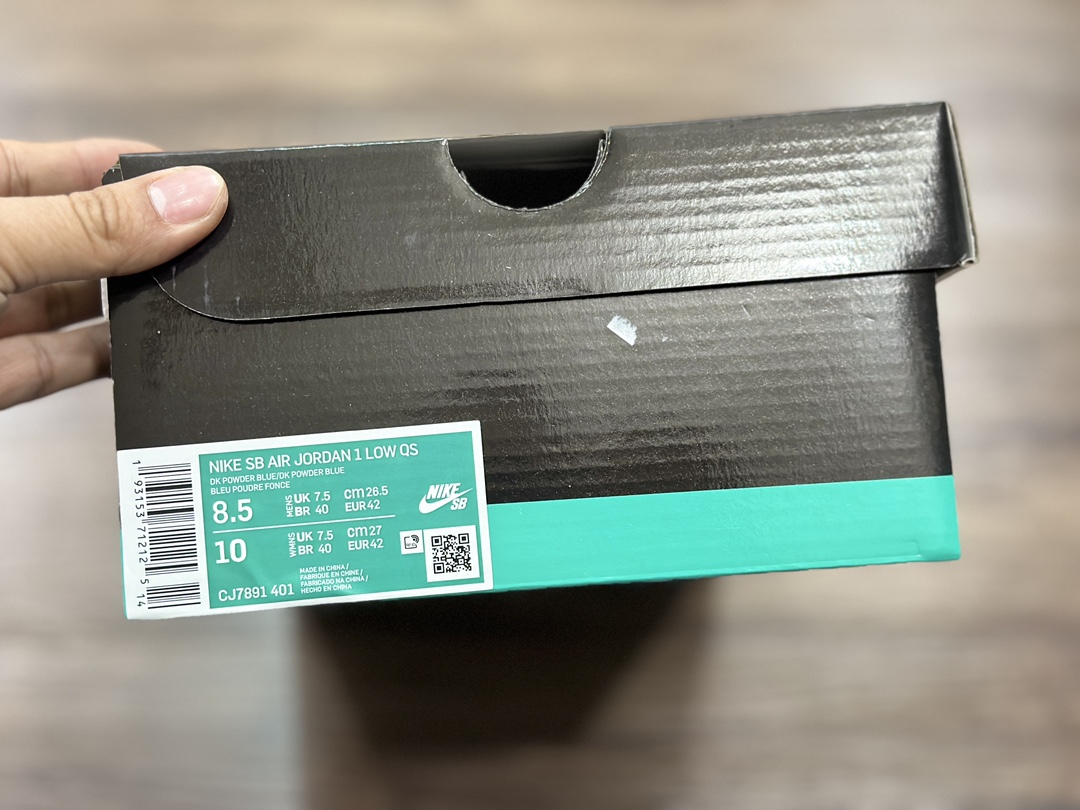 320 Air Jordan 1 SB 联名北卡蓝 Low aj1 低帮篮球鞋 CJ7891-401