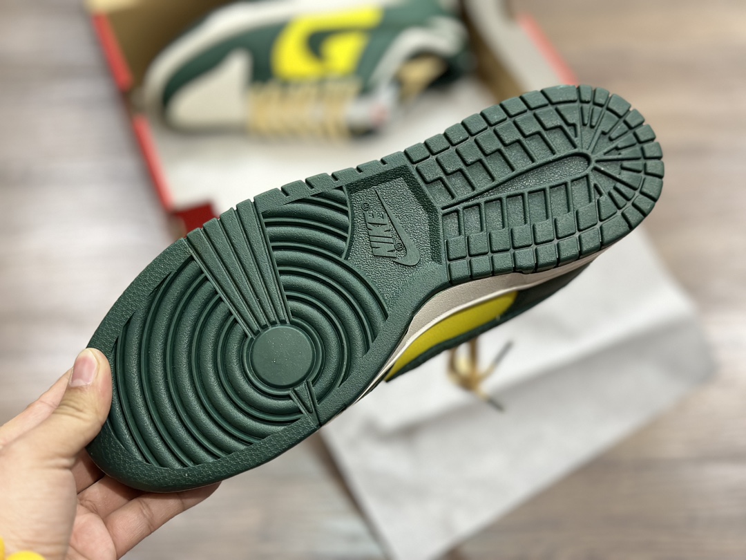 300 NIKE SB Dunk Low 黄绿 低帮休闲运动鞋 FD0350-133