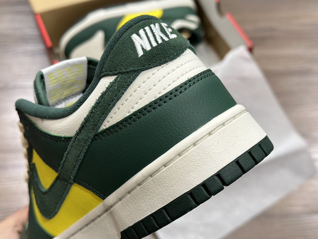 300 NIKE SB Dunk Low 黄绿 低帮休闲运动鞋 FD0350-133