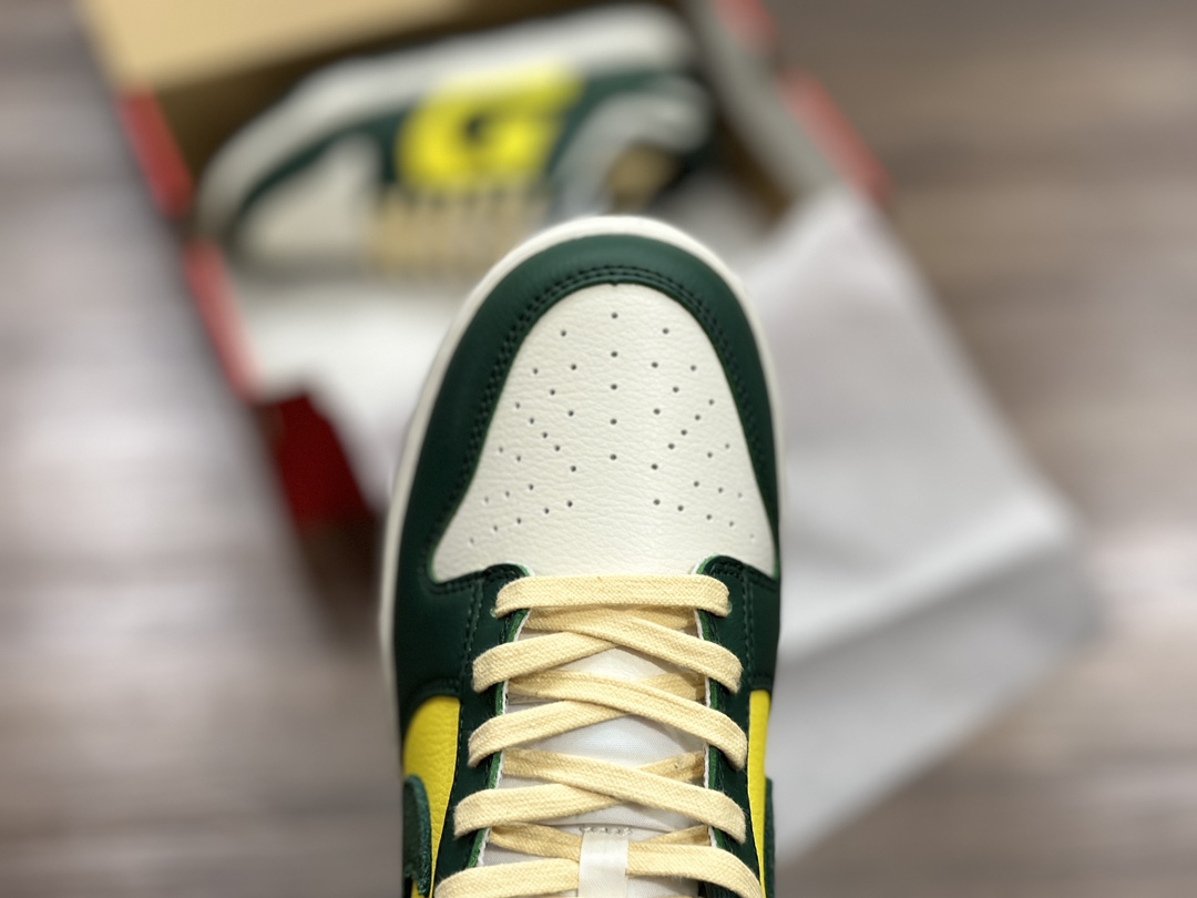 300 NIKE SB Dunk Low 黄绿 低帮休闲运动鞋 FD0350-133