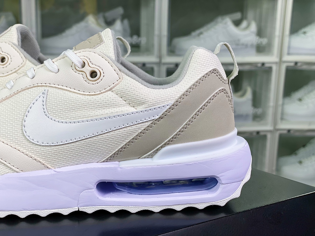 220 Air Max Dawn”Phantom Light Bone”黎明系列低帮气垫“奶油白骨白杏灰”DM8261-001