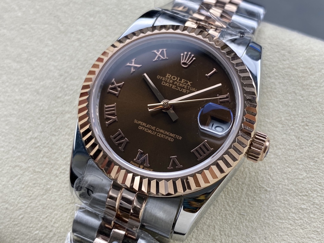 SK Factory 女款 劳力士Rolex 日志型31mm 自動機械腕時計