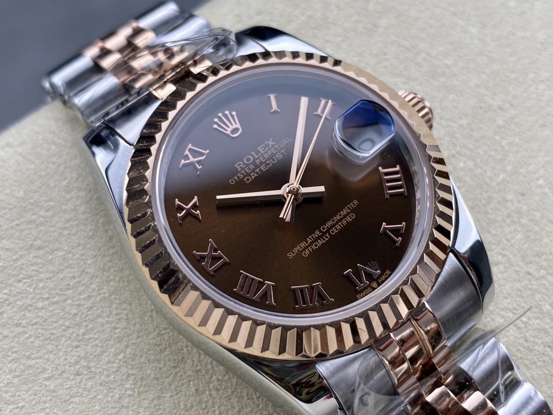 SK Factory 女款 劳力士Rolex 日志型31mm 自動機械腕時計