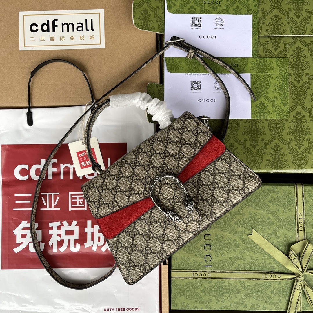 原厂皮配Cdfmall三亚免税店手提袋新款G家Dionysus酒神系列以古希腊众神之一的酒神狄俄尼索斯为