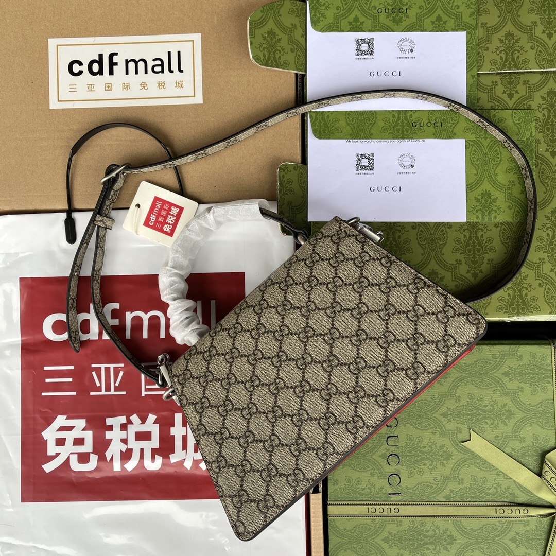 原厂皮配Cdfmall三亚免税店手提袋新款G家Dionysus酒神系列以古希腊众神之一的酒神狄俄尼索斯为
