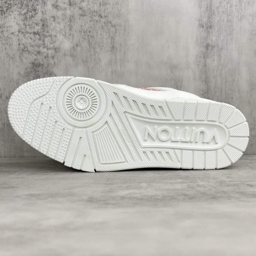 新款上架 Louis*Vuitto* LV Trainer 最新涂鸦走秀款 大底和面料私模 绝对下血本费心思的一款鞋子 8