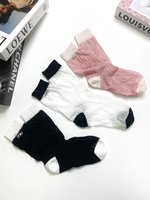 MiuMiu Buy Sock- Mid Tube Socks Cotton Fashion