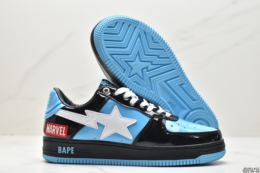 Japan's Harajuku fashion brand A Bathing Ape BAPE Sk8 Sta Low SK8 series low-top casual sports