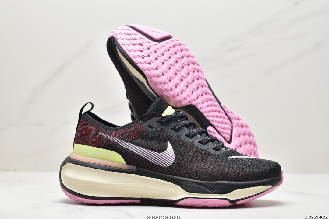 170 耐克NIKE ZOOMX INVINCIBLE RUN FK3 短跑马拉松系带慢跑鞋DR2615-401