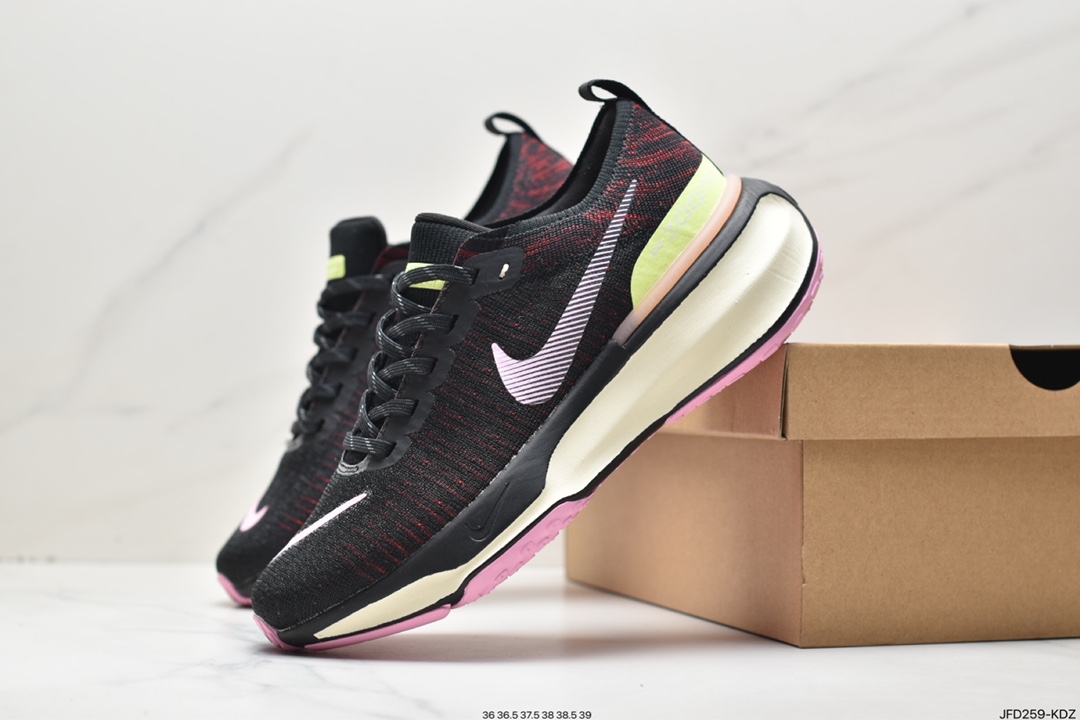 170 耐克NIKE ZOOMX INVINCIBLE RUN FK3 短跑马拉松系带系列轻量休闲运动慢跑鞋 DR2615-401