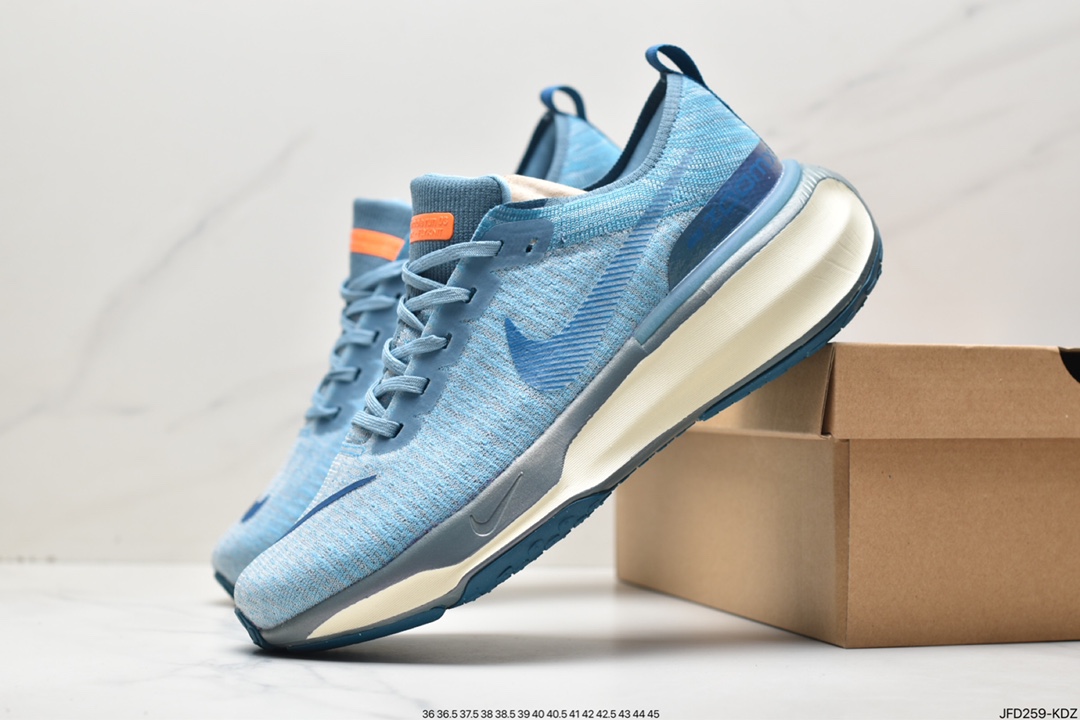 170 耐克NIKE ZOOMX INVINCIBLE RUN FK3 短跑马拉松系带系列轻量休闲运动慢跑鞋 DR2615-401