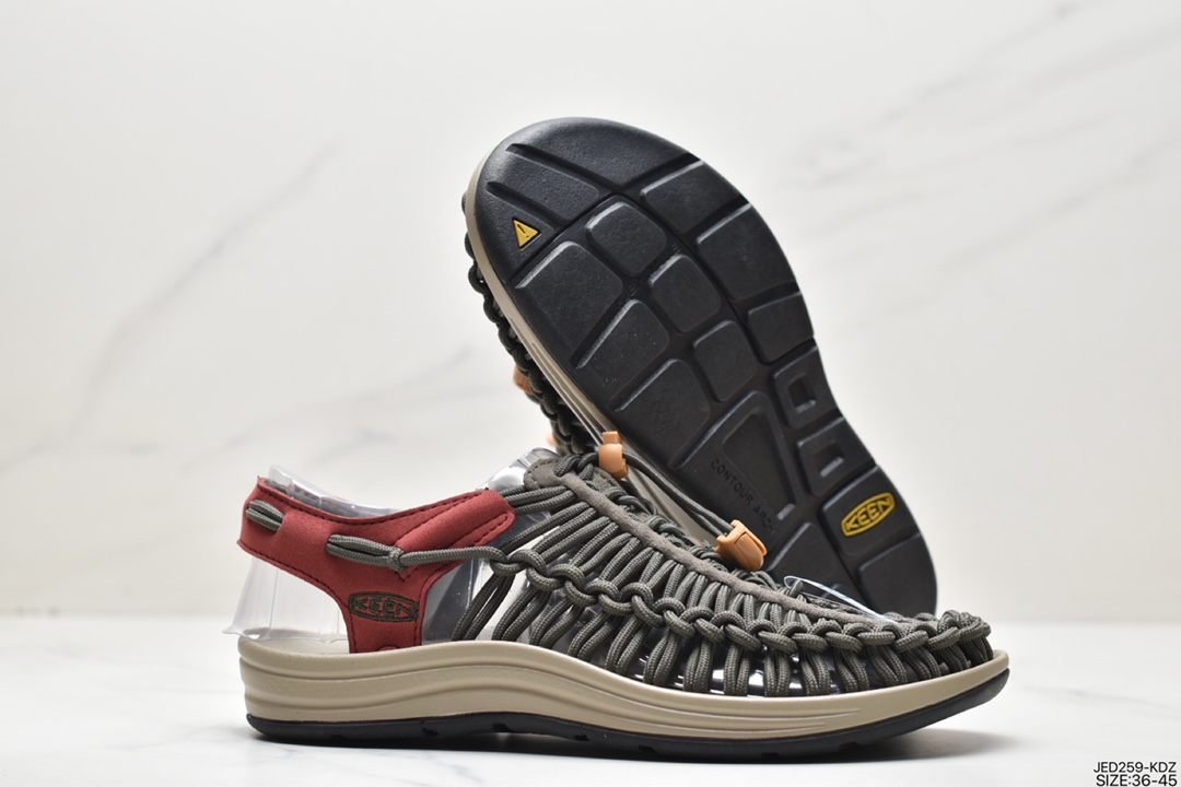 Keen Keen Uneek Flat-M flat-bottomed woven elastic wears a river wading casual outdoor sandals