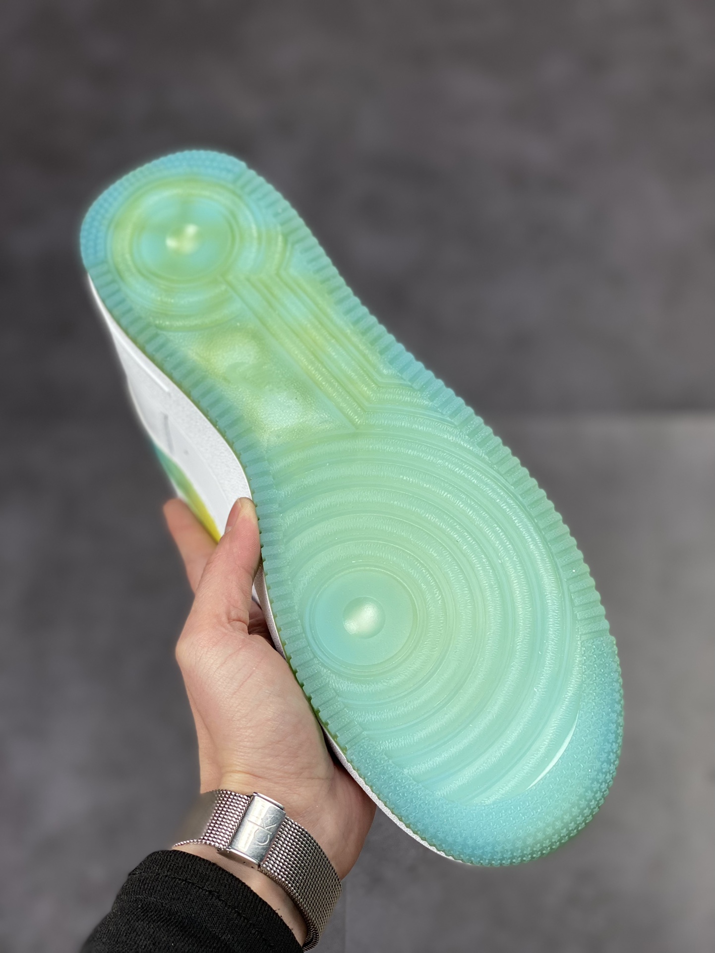 210 Nike Air Force 1 Low 07 白蓝黄渐变 冰柠檬配色 TO1232-111