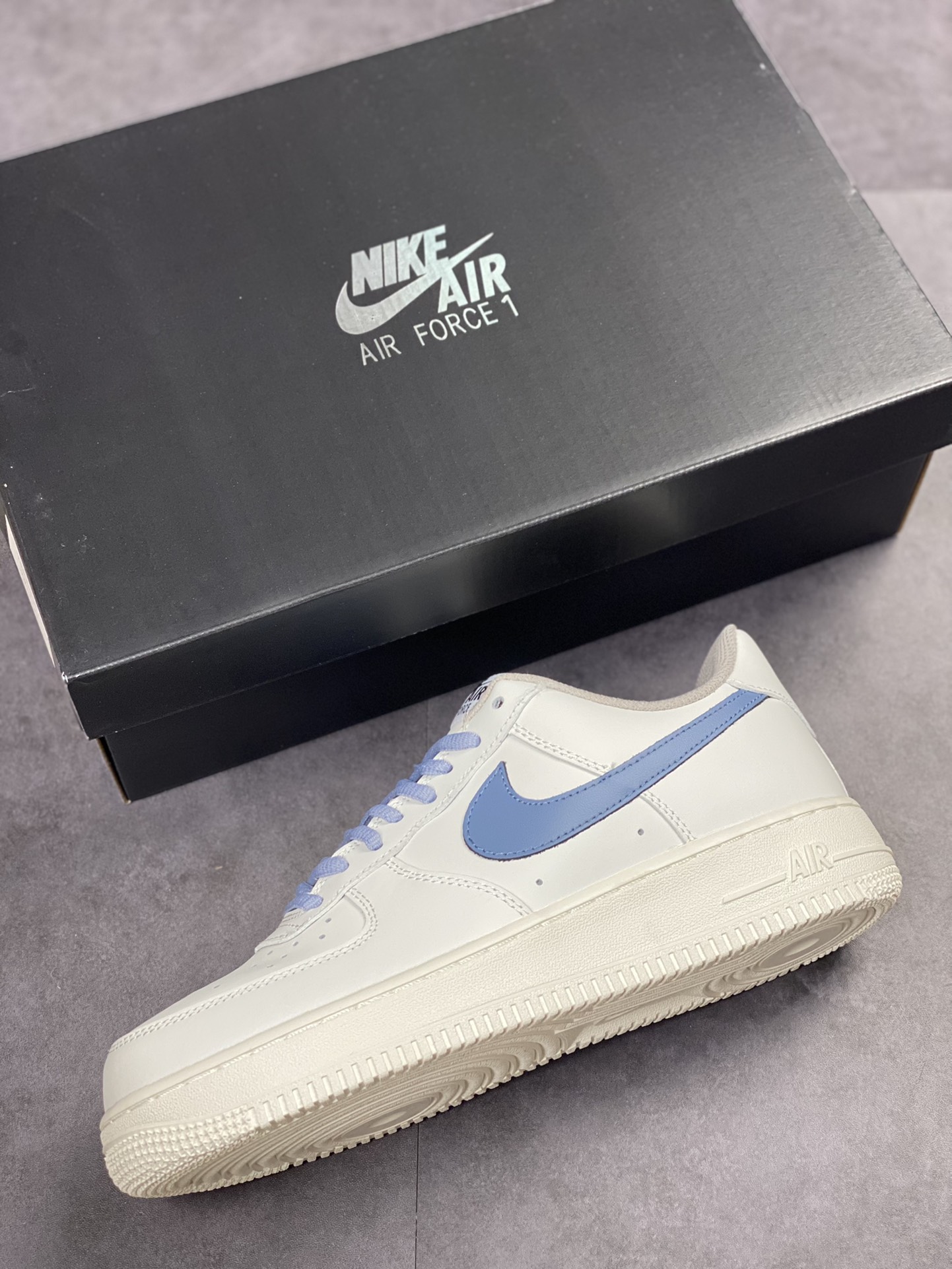 210 Nike Air Force 1 Low 07 奶白蓝 CQ5059-108