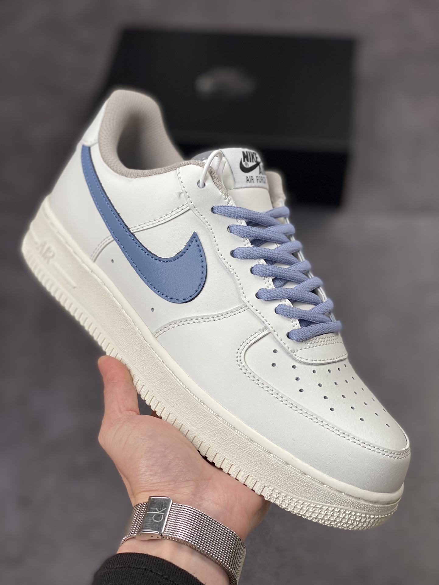 210 Nike Air Force 1 Low 07 奶白蓝 CQ5059-108