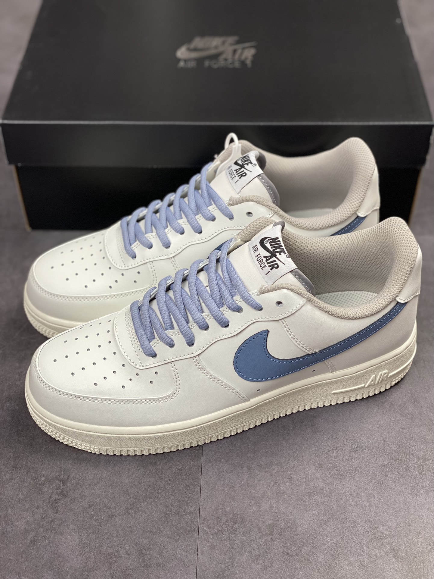 210 Nike Air Force 1 Low 07 奶白蓝 CQ5059-108