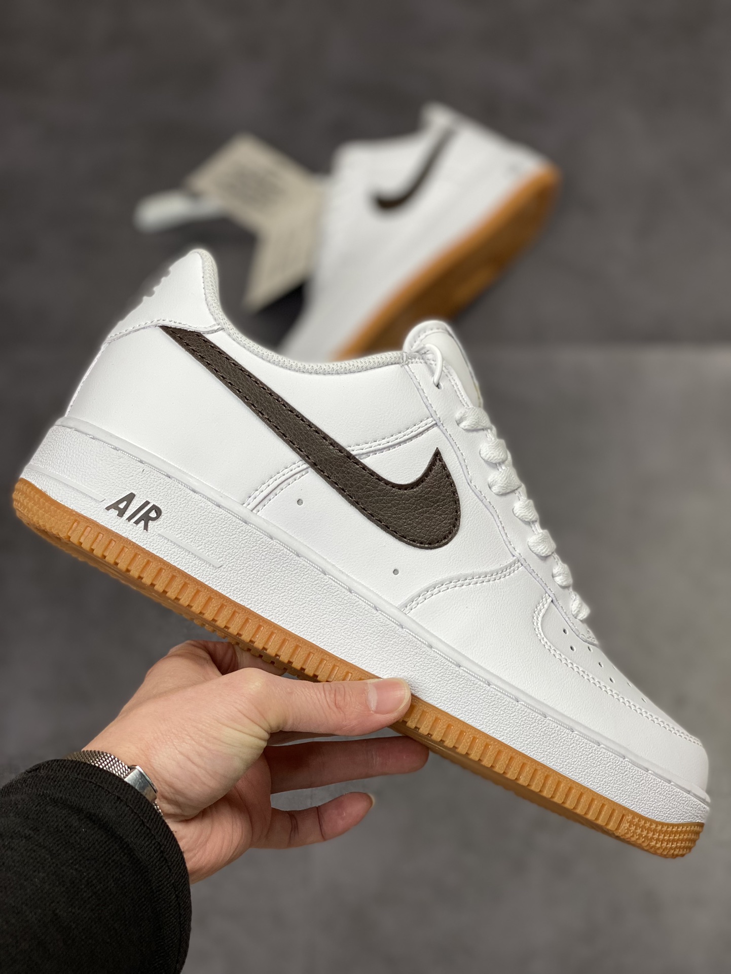 190 Nike Air Force 1 Low 07 白黑生胶DM0576-100