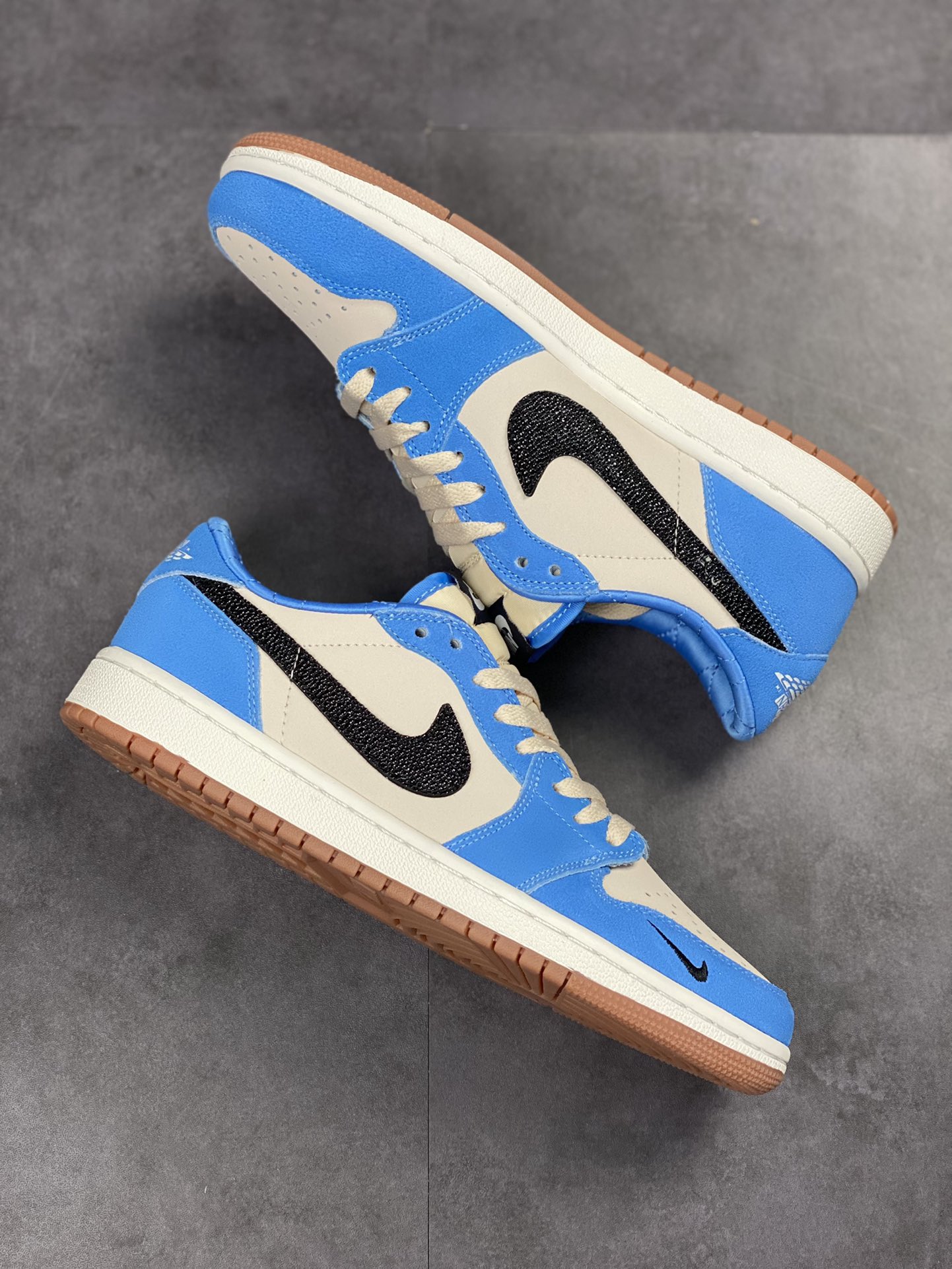 200 Air Jordan 1 Low 白蓝黑 官方同步新色 CZ0790-141