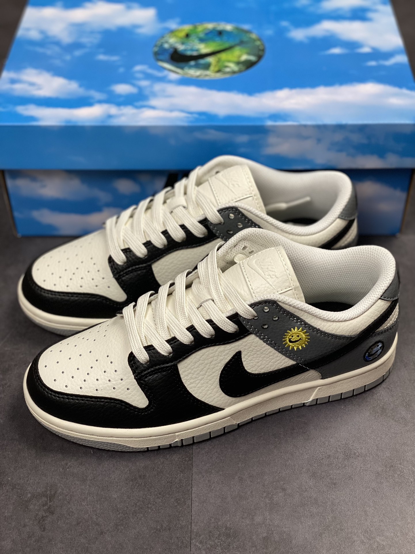 280 Nike Dunk Low 晴天蓝笑脸 纯原大厂出品 BB1609-113