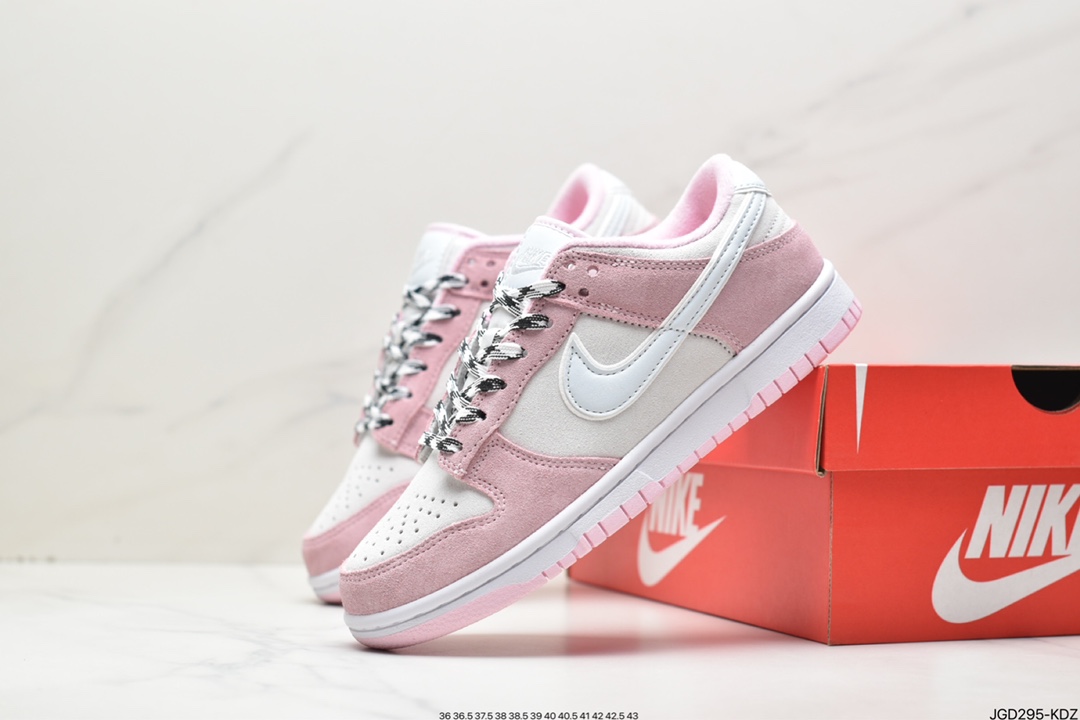 Nike SB Dunk Low SE ”Pink/Grey/Light Blue” dunk series low top casual sports skateboard shoes DV3054-600