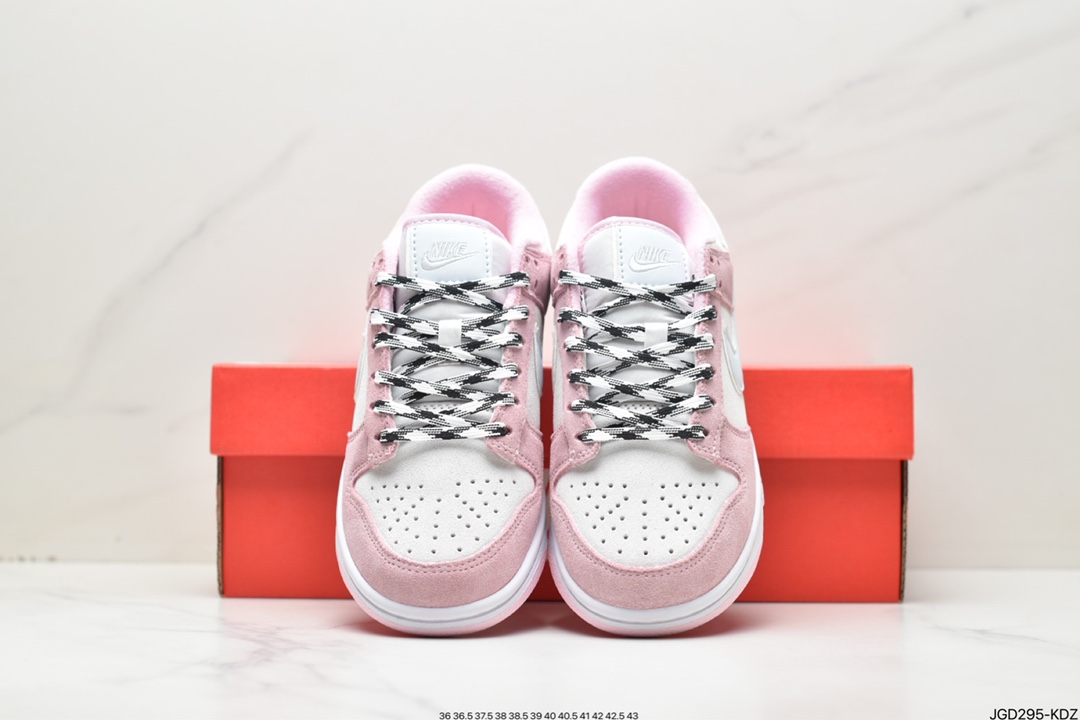 Nike SB Dunk Low SE ”Pink/Grey/Light Blue” dunk series low top casual sports skateboard shoes DV3054-600