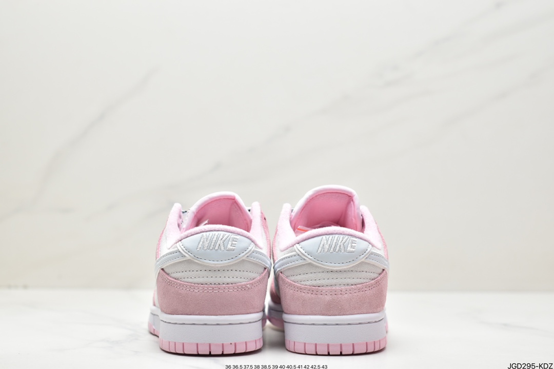 Nike SB Dunk Low SE ”Pink/Grey/Light Blue” dunk series low top casual sports skateboard shoes DV3054-600