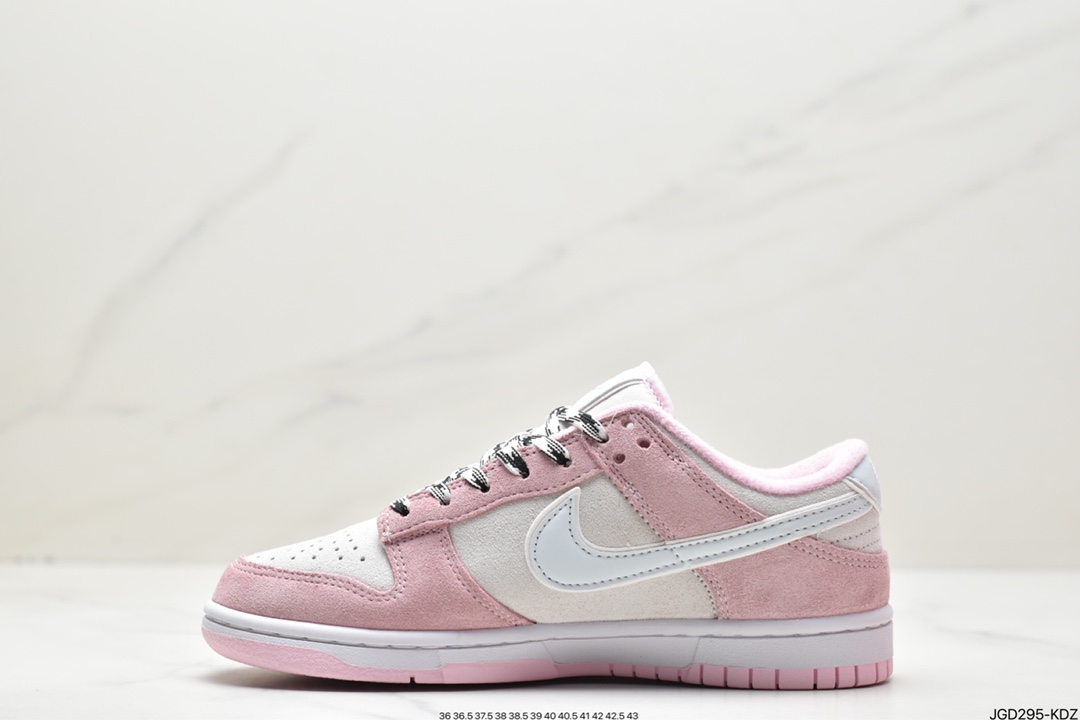 Nike SB Dunk Low SE ”Pink/Grey/Light Blue” dunk series low top casual sports skateboard shoes DV3054-600