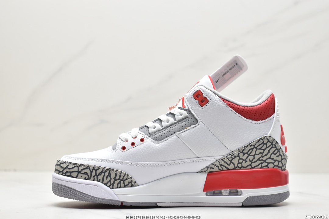 280 Air Jordan 3 Retro 全新批次 迈克尔·乔丹AJ3代中帮复古休闲运动文化篮球鞋DN3707-160