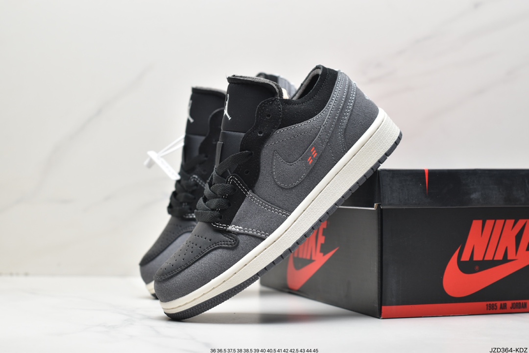 140 Air Jordan 1 Low 灰蓝拼接解构 DN1635-200