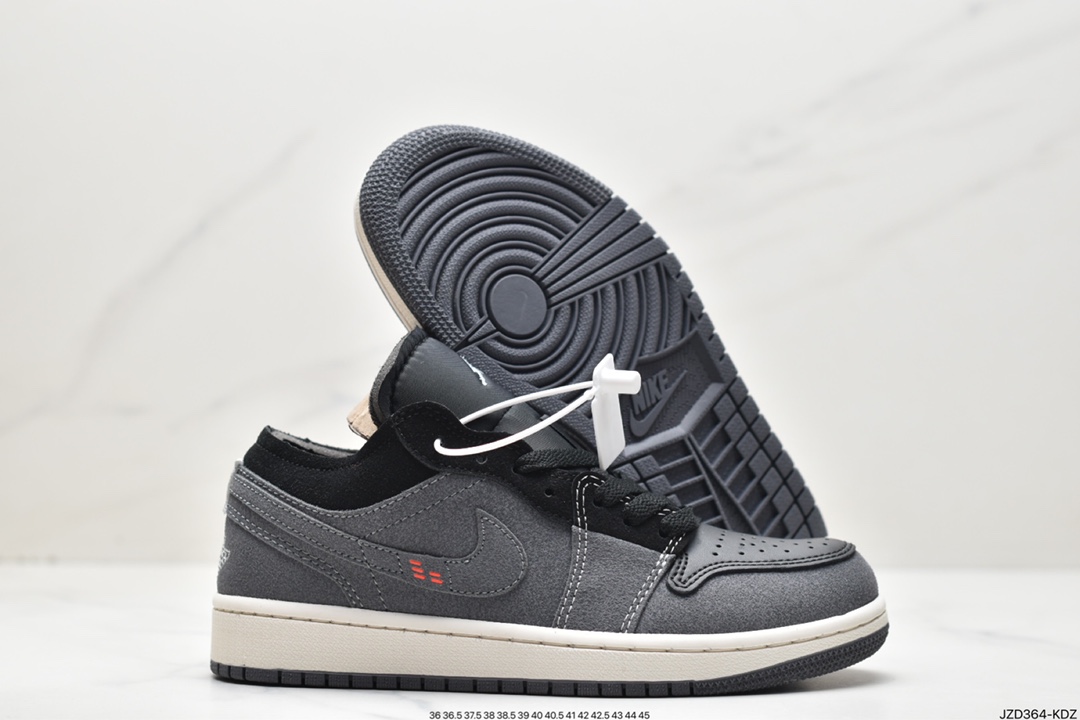 140 Air Jordan 1 Low 灰蓝拼接解构 DN1635-200