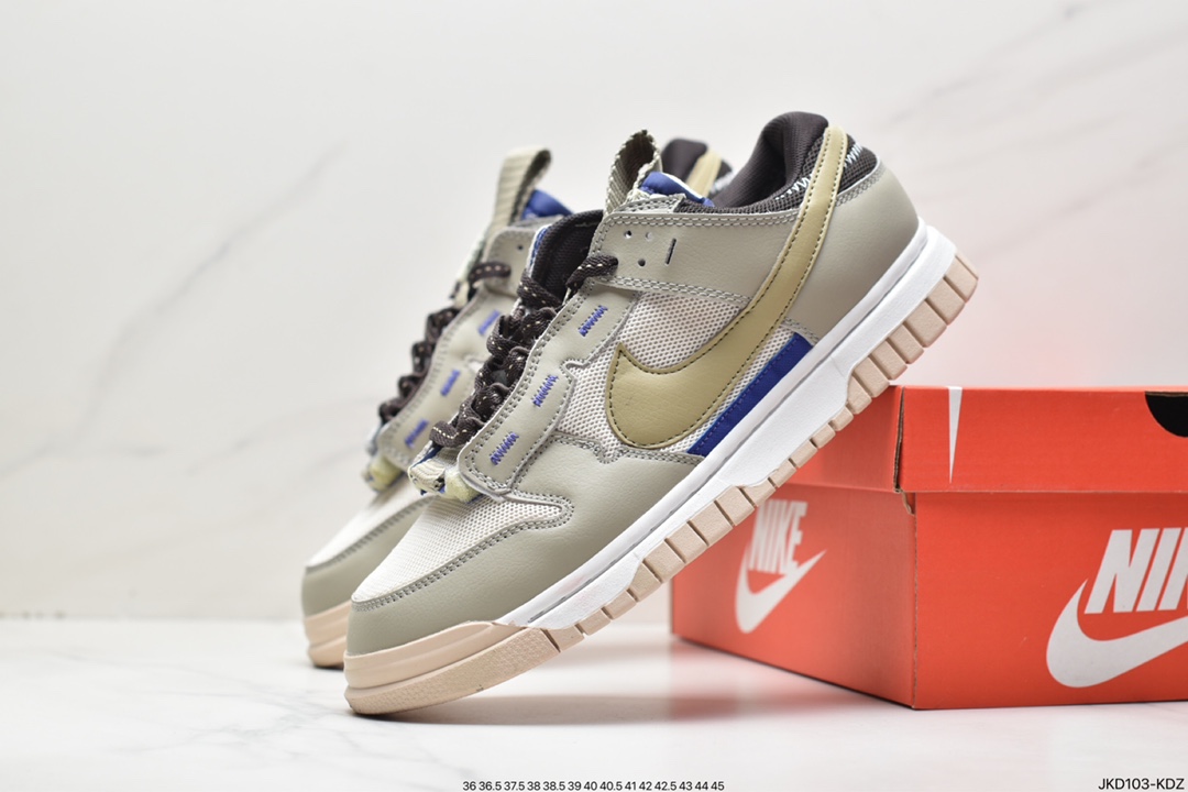 160 VIRGIL ABLOH设计师独立品牌Off-White x Futura x Nike SB DunkPine Green OW扣篮板鞋 Dv0821-002