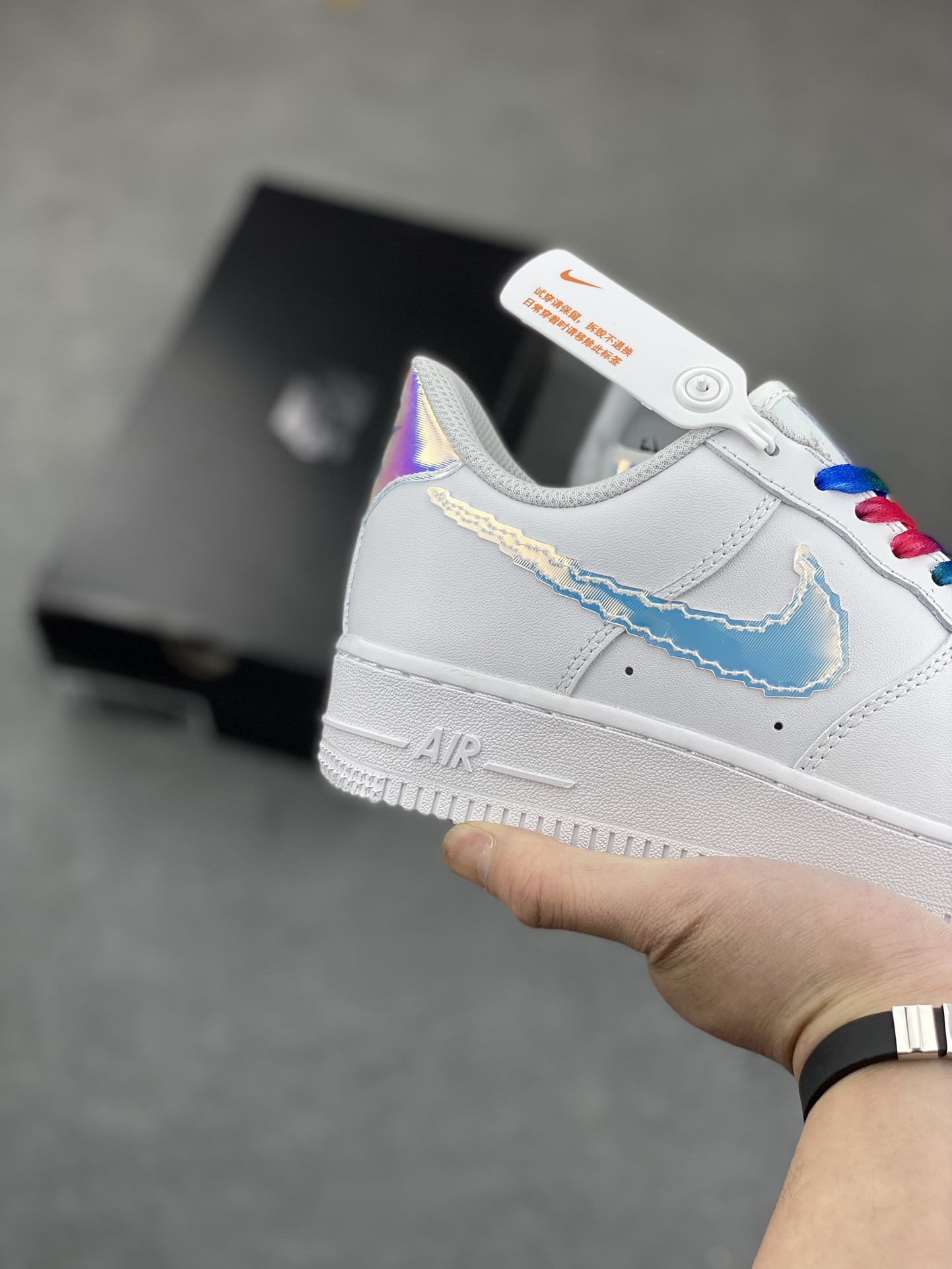Nike Air Force 1 Low Casual Sneakers - White/Multi-Color - Original Quality 6 i1680373632 1175 4