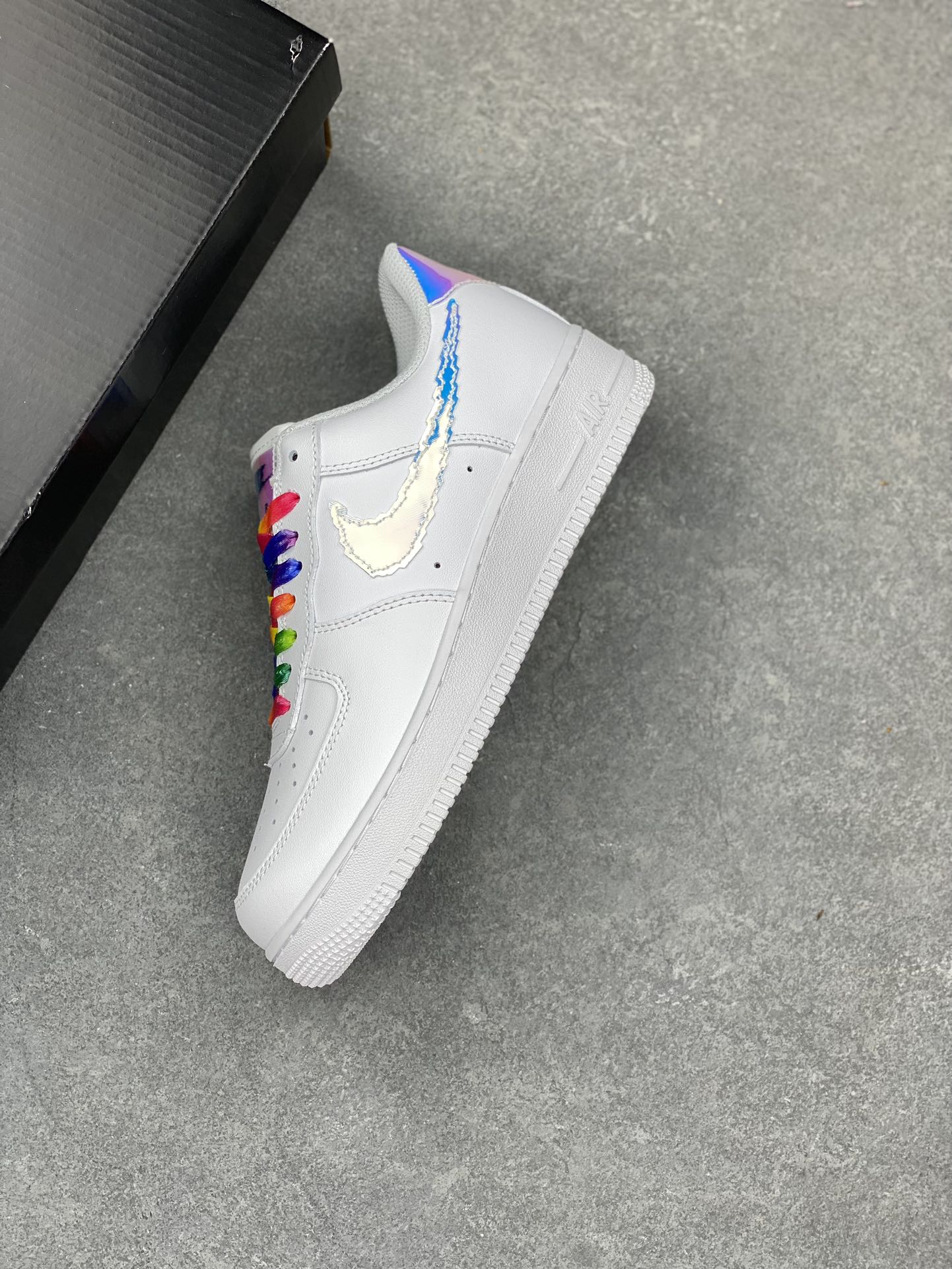 Nike Air Force 1 Low Casual Sneakers - White/Multi-Color - Original Quality 8 i1680373632 2142 6