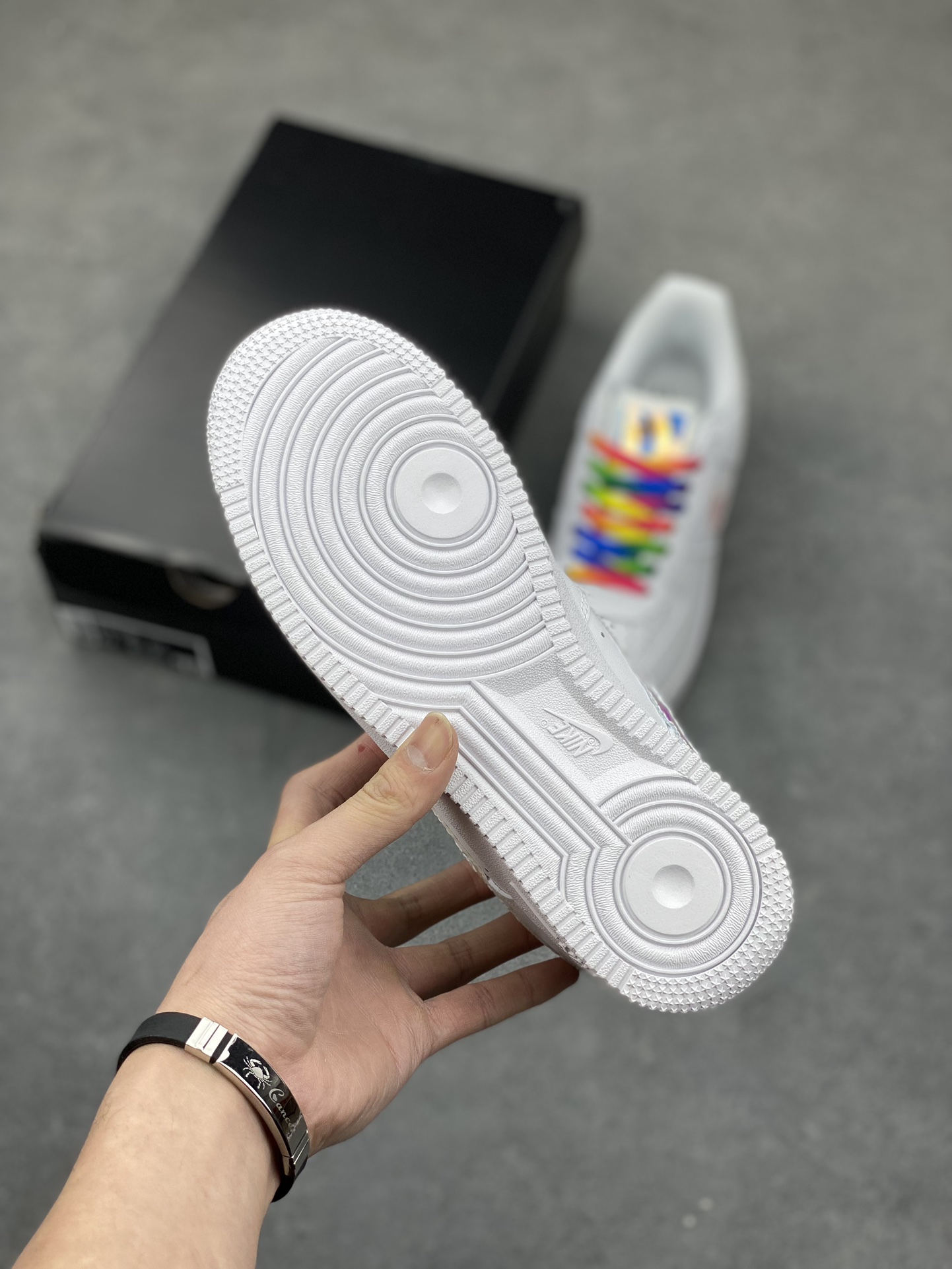 Nike Air Force 1 Low Casual Sneakers - White/Multi-Color - Original Quality 7 i1680373632 3097 5