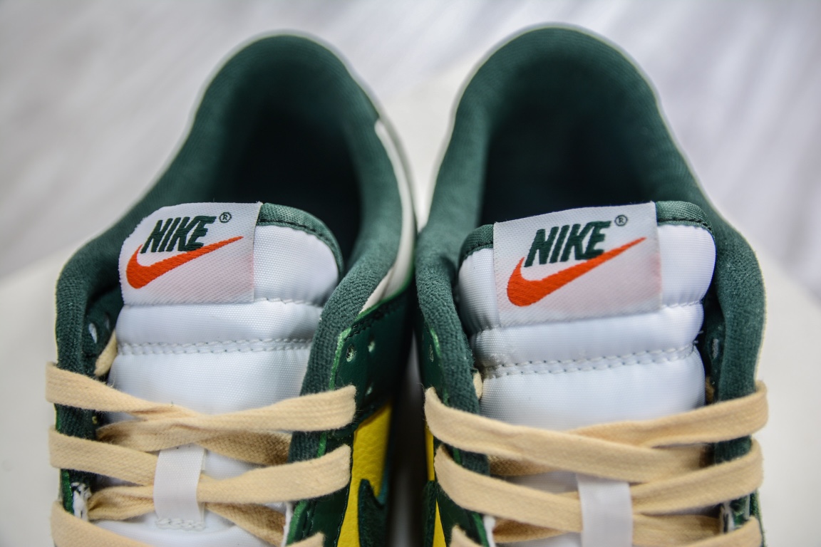 280 纯原 Nike Dunk Low SE ”Noble Green” 经典巴西配色 SB低帮运动休闲板鞋 FD0350-133