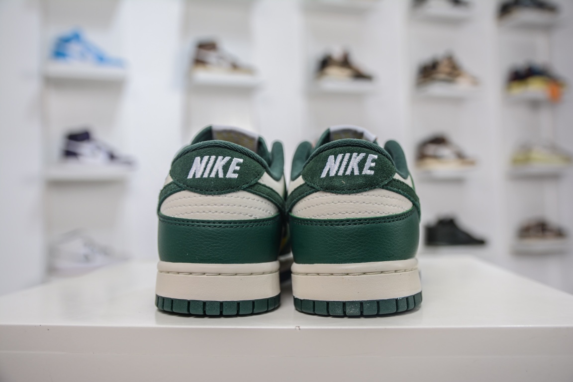280 纯原 Nike Dunk Low SE ”Noble Green” 经典巴西配色 SB低帮运动休闲板鞋 FD0350-133