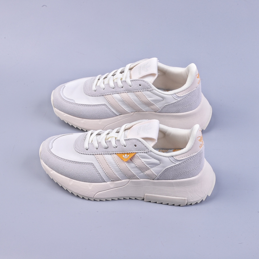 Adidas Originals Retropy F2 GW9367 trendy comfortable wear-resistant non-slip low top sports casual shoes