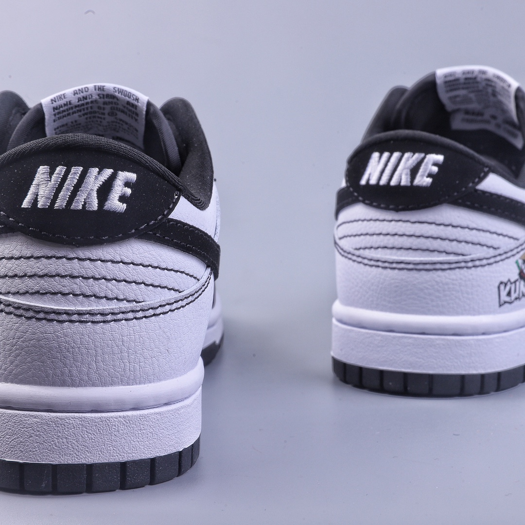 260 Nike SB Dunk Low 黑白功夫熊猫 阴阳 KUNGFU 功夫熊猫 FC1688-600