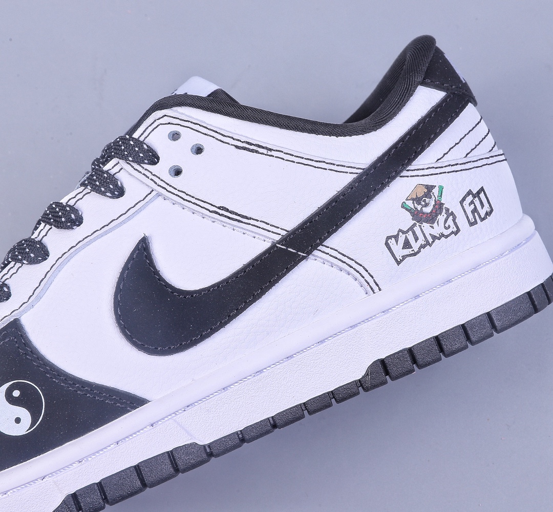 260 Nike SB Dunk Low 黑白功夫熊猫 阴阳 KUNGFU 功夫熊猫 FC1688-600