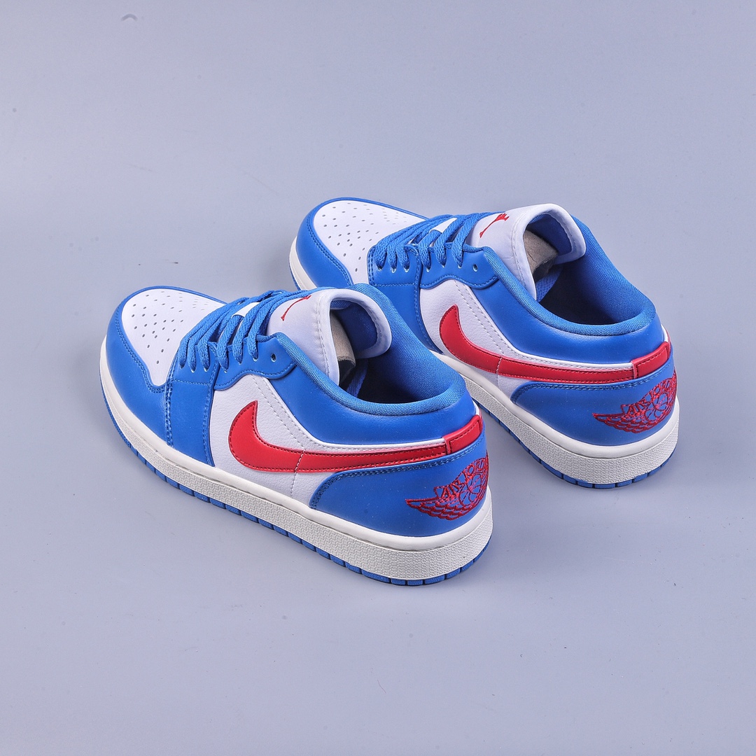 200 Air Jordan 1 Low ”Sport Blue” AJ1 乔1独立日配色 低帮篮球鞋 DC0774-416