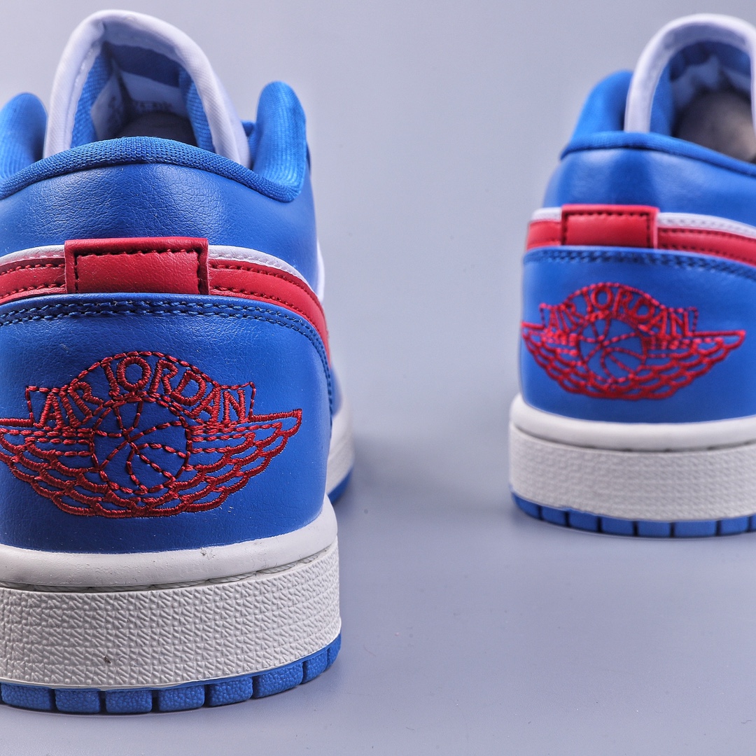 200 Air Jordan 1 Low ”Sport Blue” AJ1 乔1独立日配色 低帮篮球鞋 DC0774-416