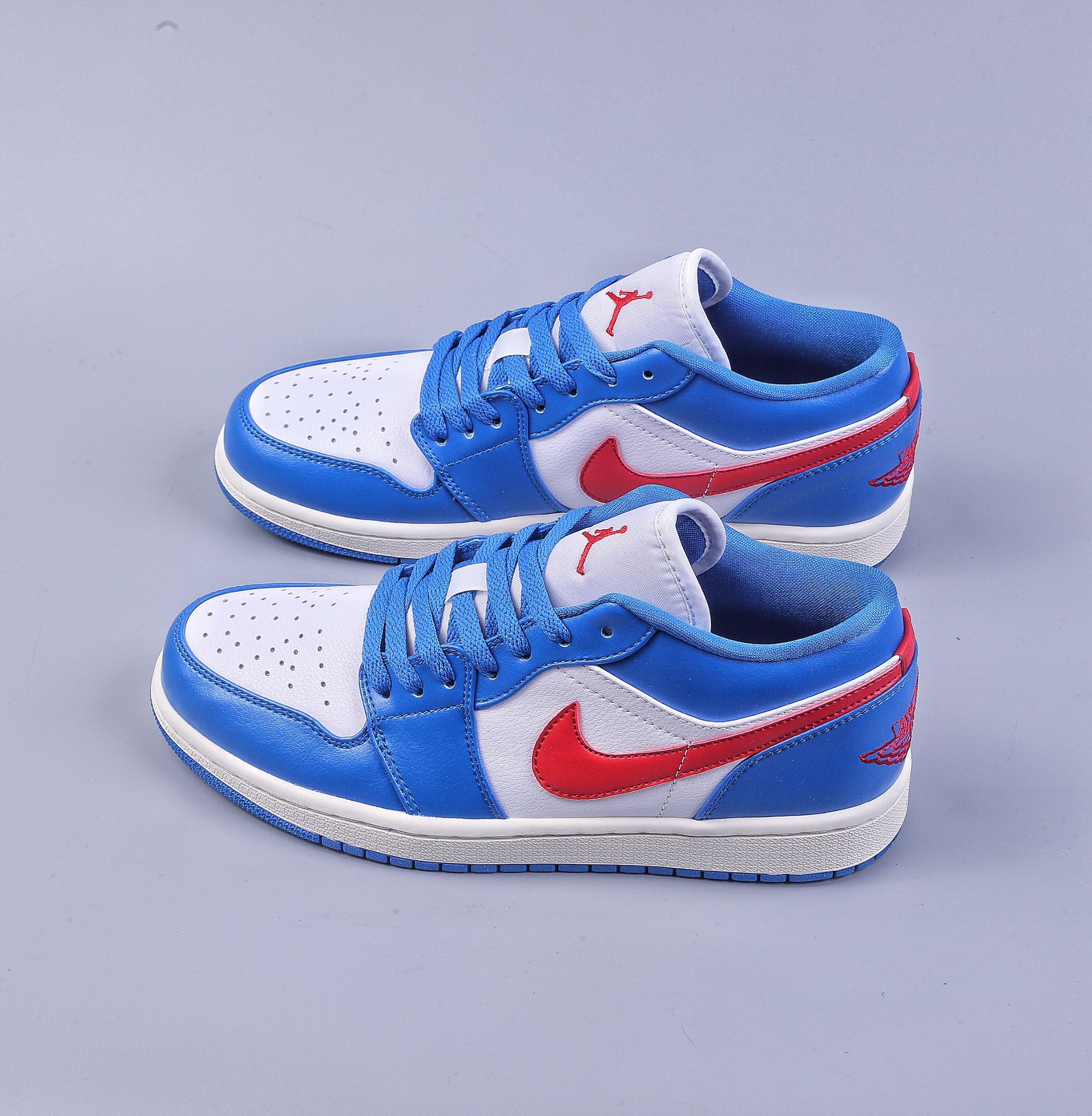 200 Air Jordan 1 Low ”Sport Blue” AJ1 乔1独立日配色 低帮篮球鞋 DC0774-416