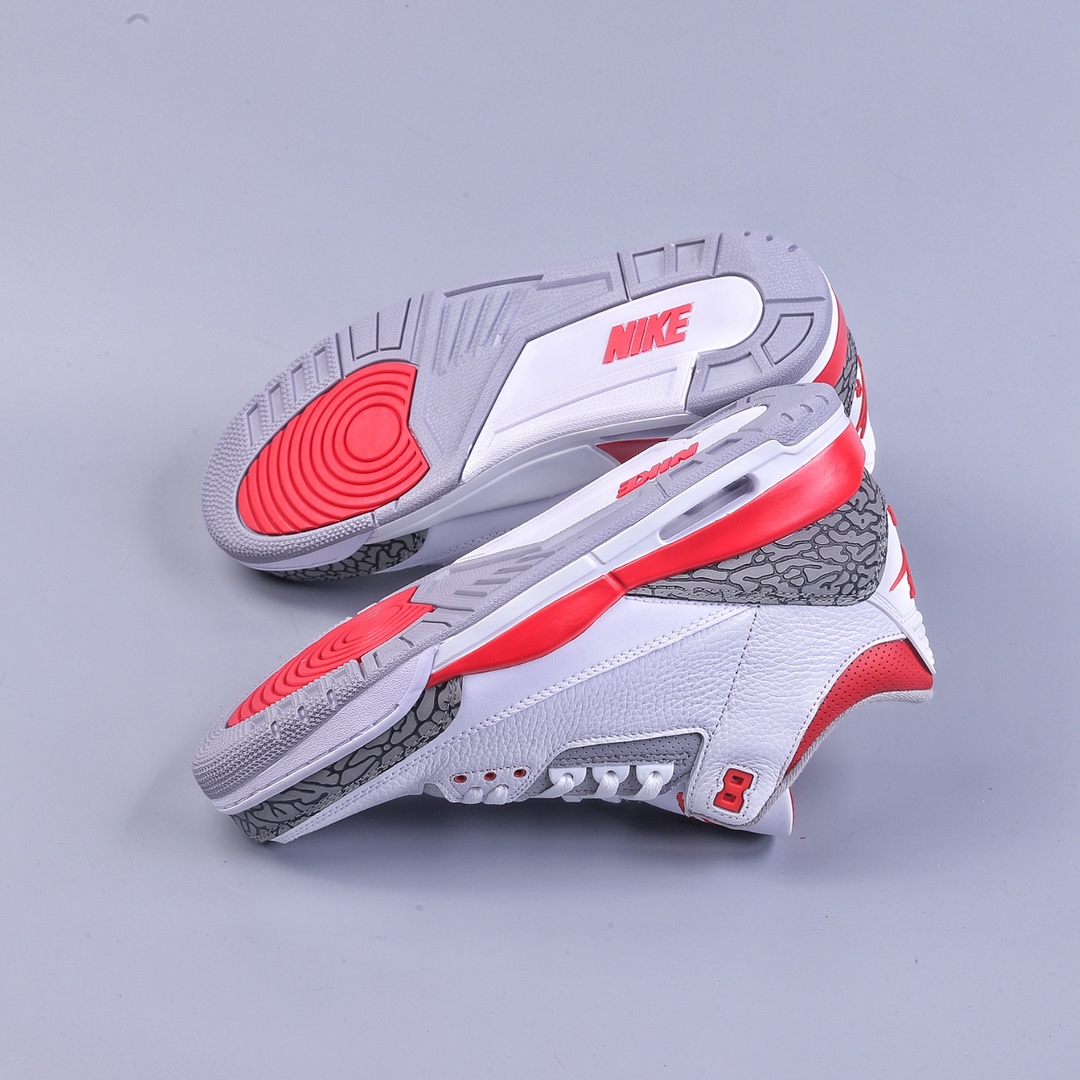 280 加强性价比Air Jordan 3 ”Fire Red” 新火焰红 复刻版 DN3707-160