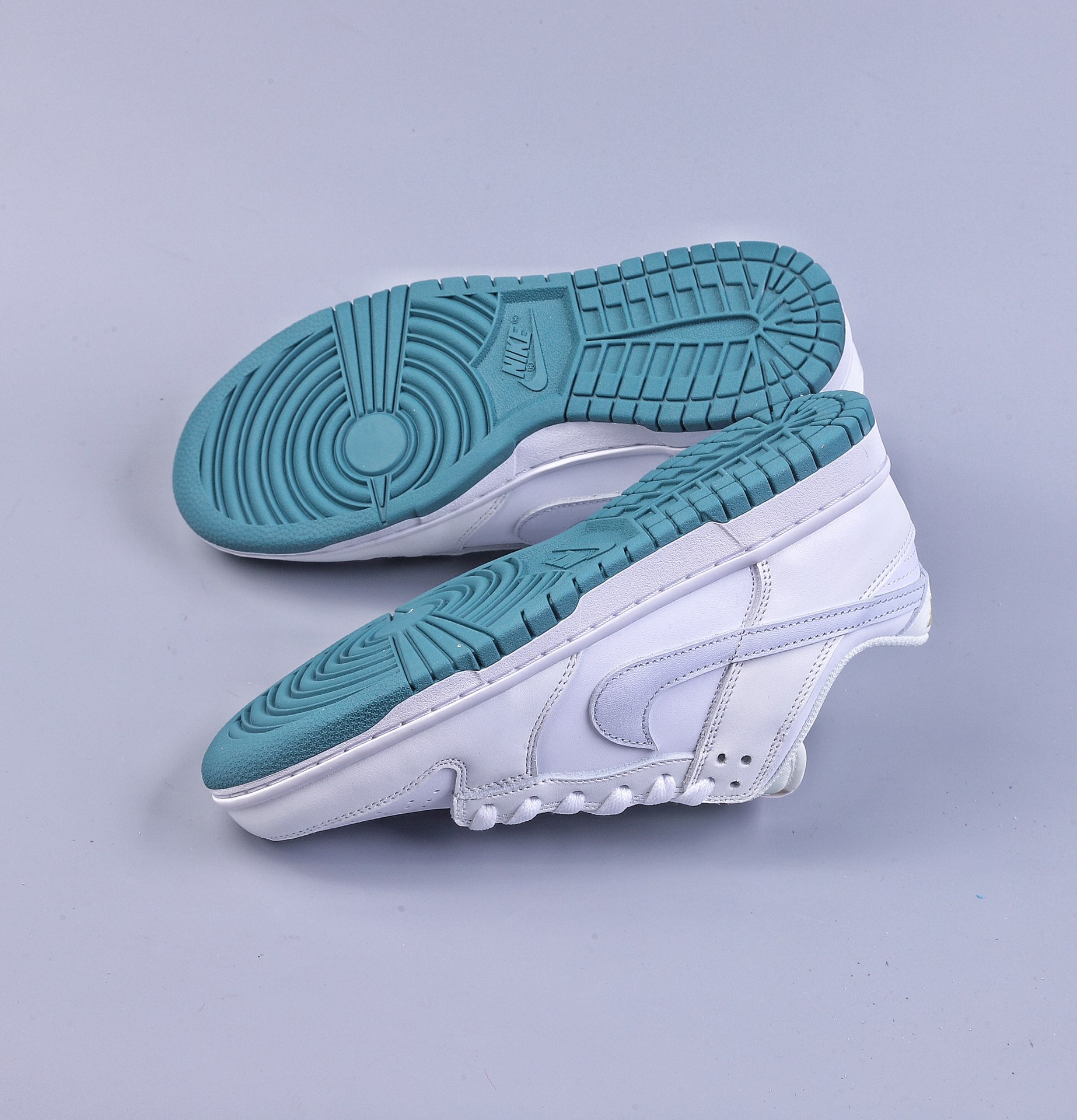 320 S2Nike Dunk Low GS 白绿薄荷 白色皮革鞋