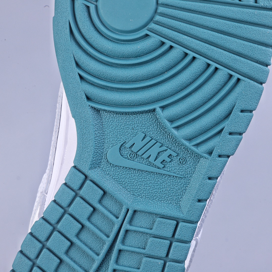 320 S2Nike Dunk Low GS 白绿薄荷 白色皮革鞋