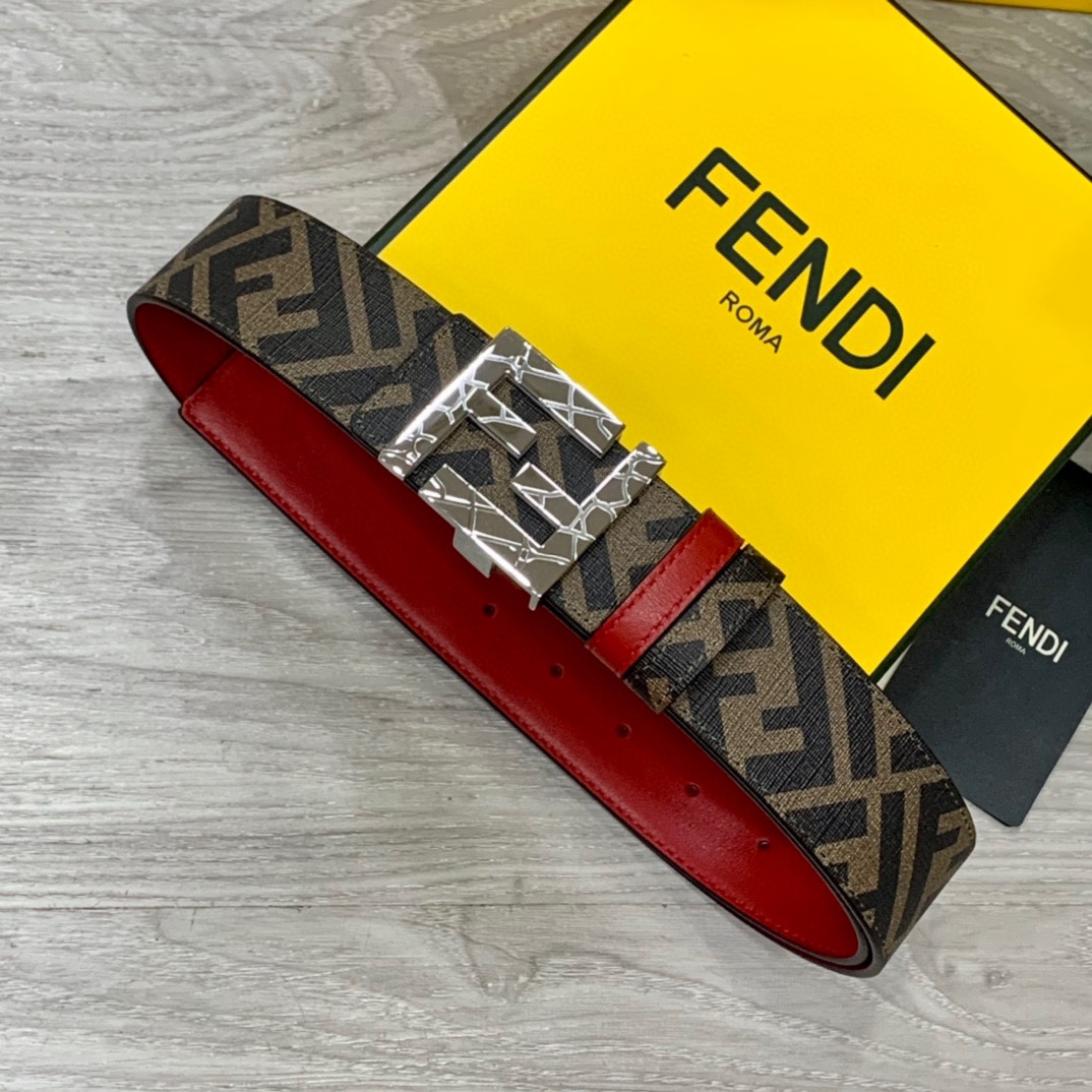 FENDI芬迪专柜同款宽4.0CM双