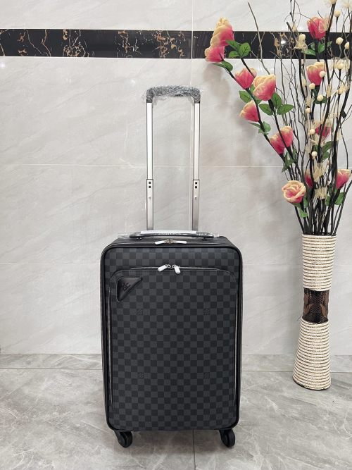 Louis Vuitton 20-inch Rolling Suitcase - Durable, Stylish Travel Luggage
