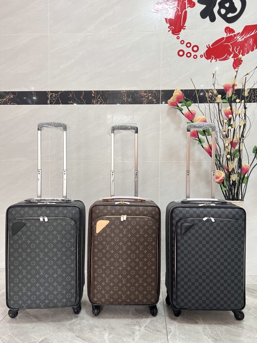 Louis Vuitton Rolling Luggage Set, GF4343, Stylish Travel Companion 1 Louis Vuitton Rolling Luggage Set, GF4343, Stylish Travel Companion